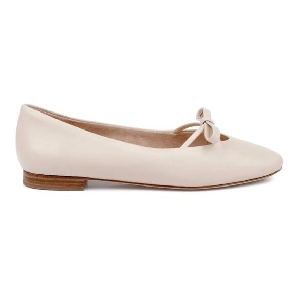 DEE OCLEPPO | Dixon Ballerinas Ballet Flats Bow Mary Jane Nude Blush | Size 8.5 - Picture 2 of 11